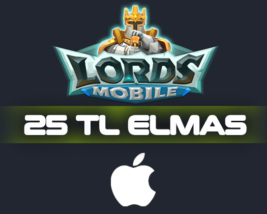 Lords Mobile Elmas 25 TL Apple Store_banner