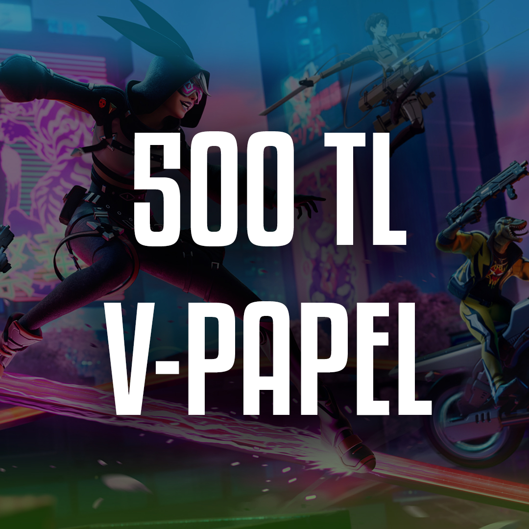 Fortnite V-Papel 500 TL_banner