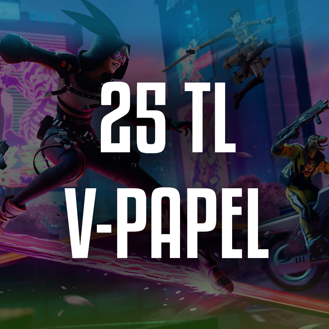 Fortnite V-Papel 25 TL_banner