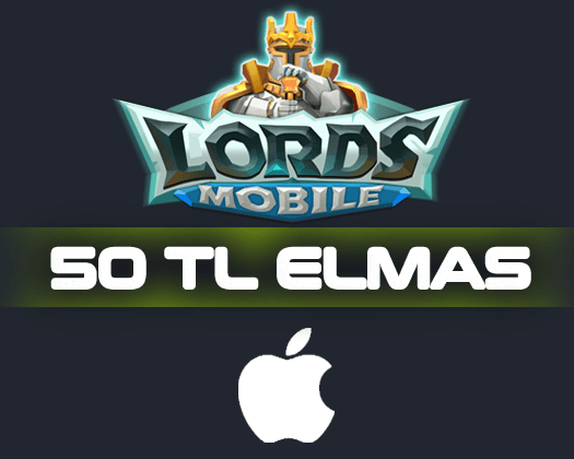 Lords Mobile Elmas 50 TL Apple Store_banner