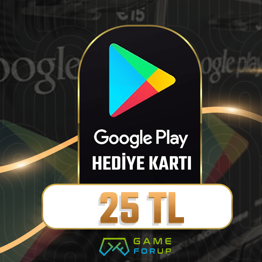 Google Play Hediye Kodu 25 TL_banner