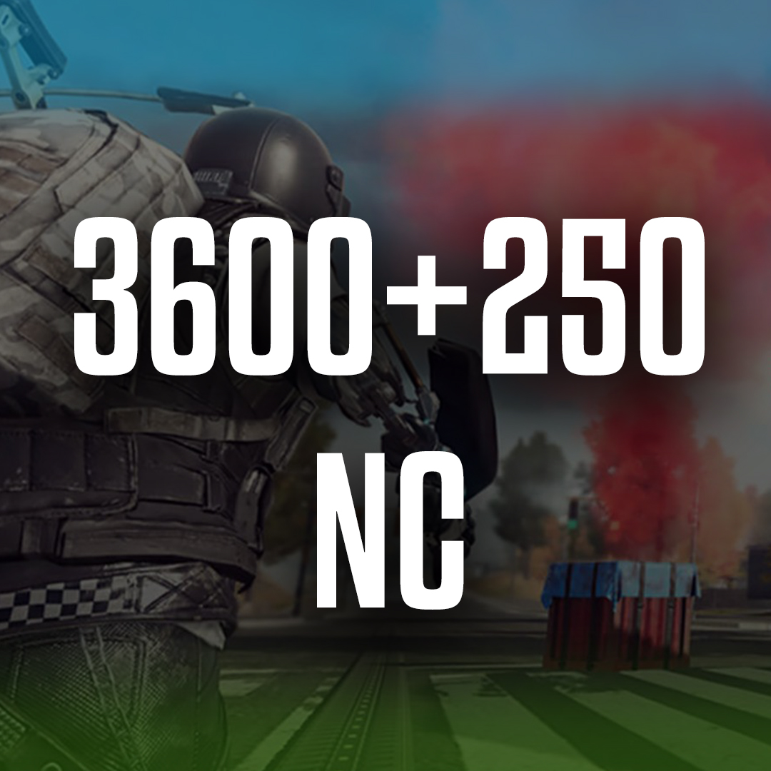 Pubg New State 3600 + 250 NC